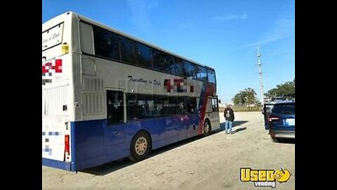 Volvo Leyland Olympian 80-Passenger Diesel Double-Decker Bus Mobile Biz Unit for Sale in Arizona