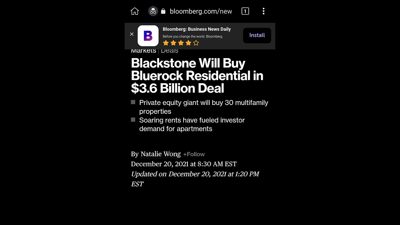 Blackstone Strikes Again!