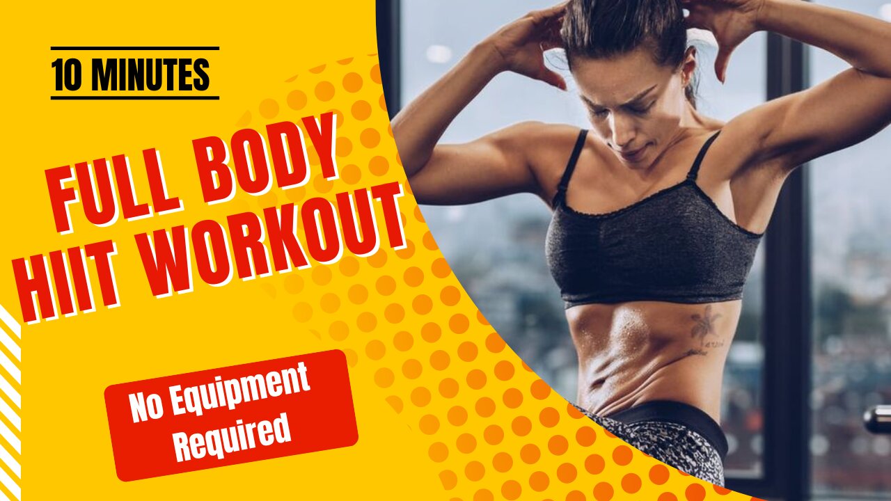 HIIT It Hard: Fat-Burning Full-Body Workout in Just 20 Minutes! Road to Your Fitness