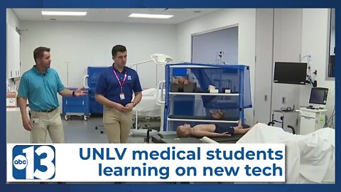 New tech at UNLV building exposes medical students to real life simulations