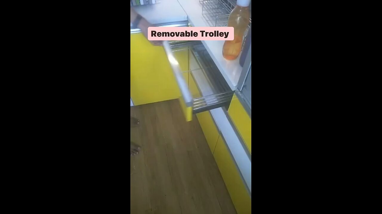 Removable kitchen Trolley