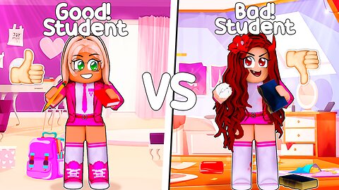 Good Student 😇 Vs Bad Student 😈 🌈 RAINBOW HIGH! LIVETOPIA! LIVETOPIA ROLEPLAY