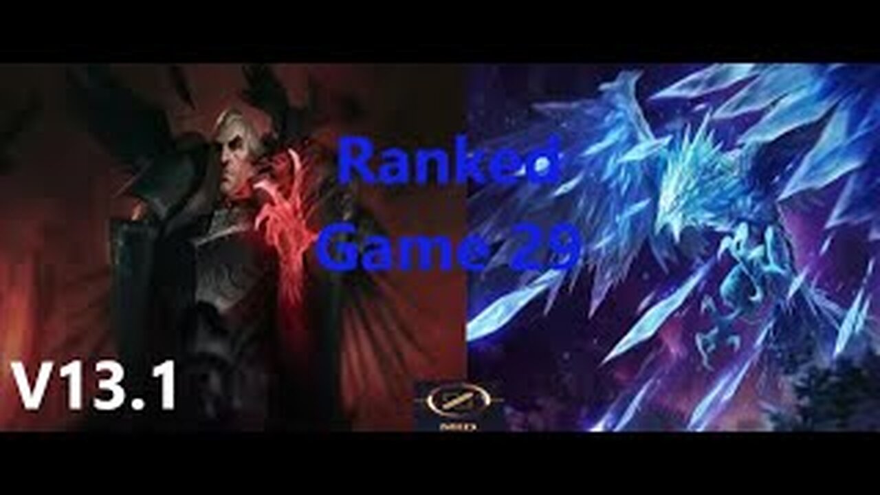 Ranked Game 29 Swain Vs Anivia Mid League Of Legends V13.1