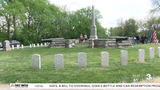 Civil War Union veterans honored in Council Bluffs