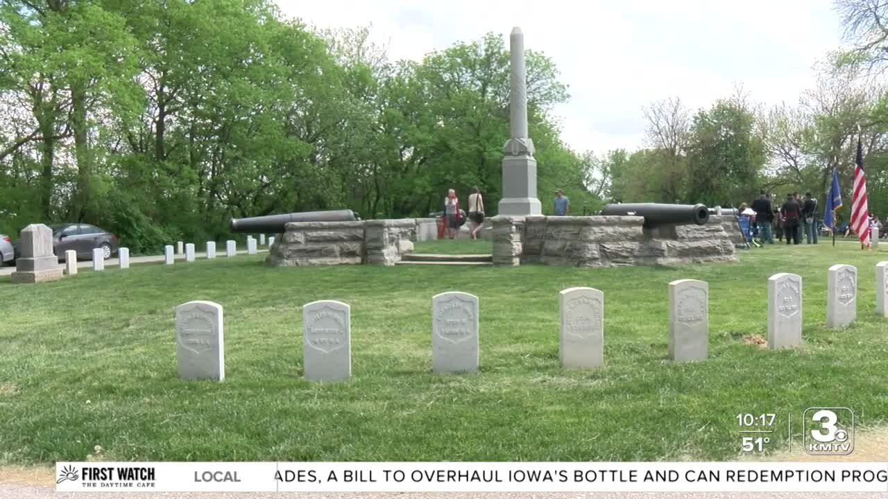 Civil War Union veterans honored in Council Bluffs