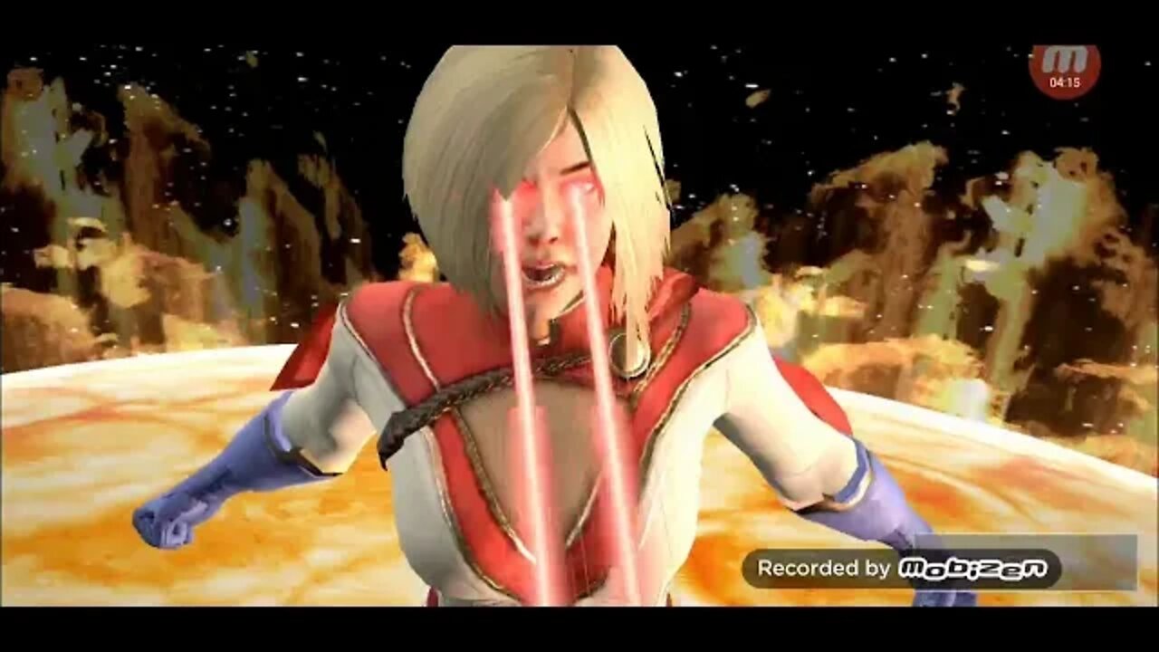 Power Girl takes down Final Raid 2 Boss with lvl 57 gear!