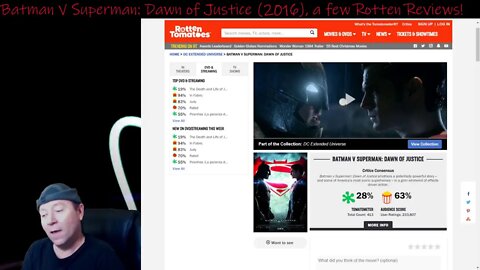 Rotten Reviews: 'Batman V Superman: Dawn of Justice' (2016)