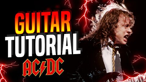 ACDC ~ You Shook Me All Night Long ~ Guitar Tab | Lesson | Cover | Tutorial ~ AC/DC