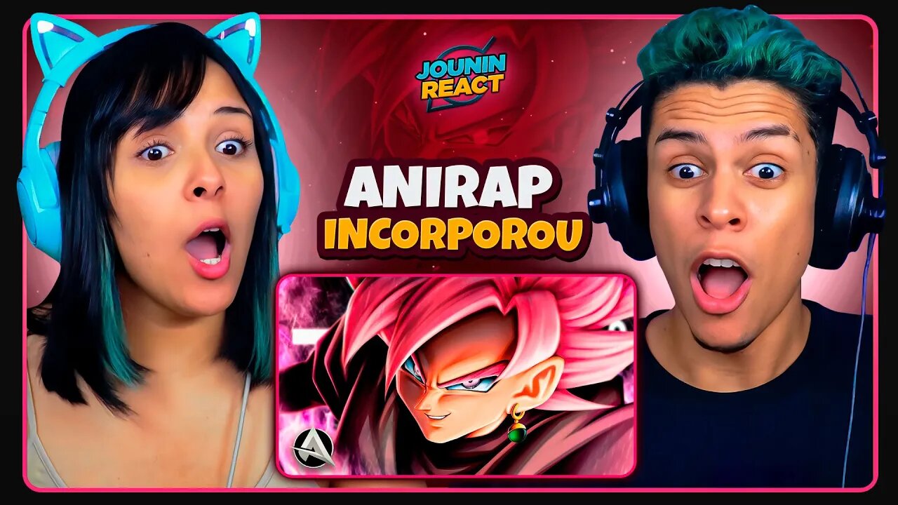 Goku Black | Nova Criação | AniRap | [React em Casal] 🔥