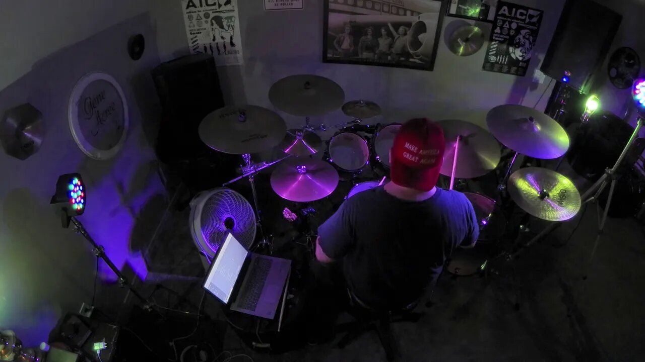 Trippin on a hole paper heart Drum Cover By Dan Sharp