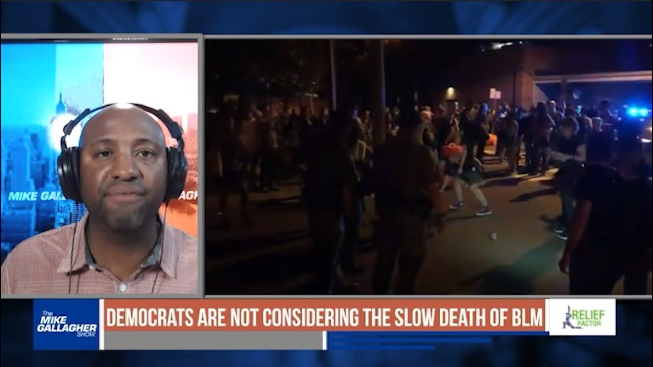 Guest host Carl Jackson shares the new polls that show support for BLM is falling among Democrats & Independents