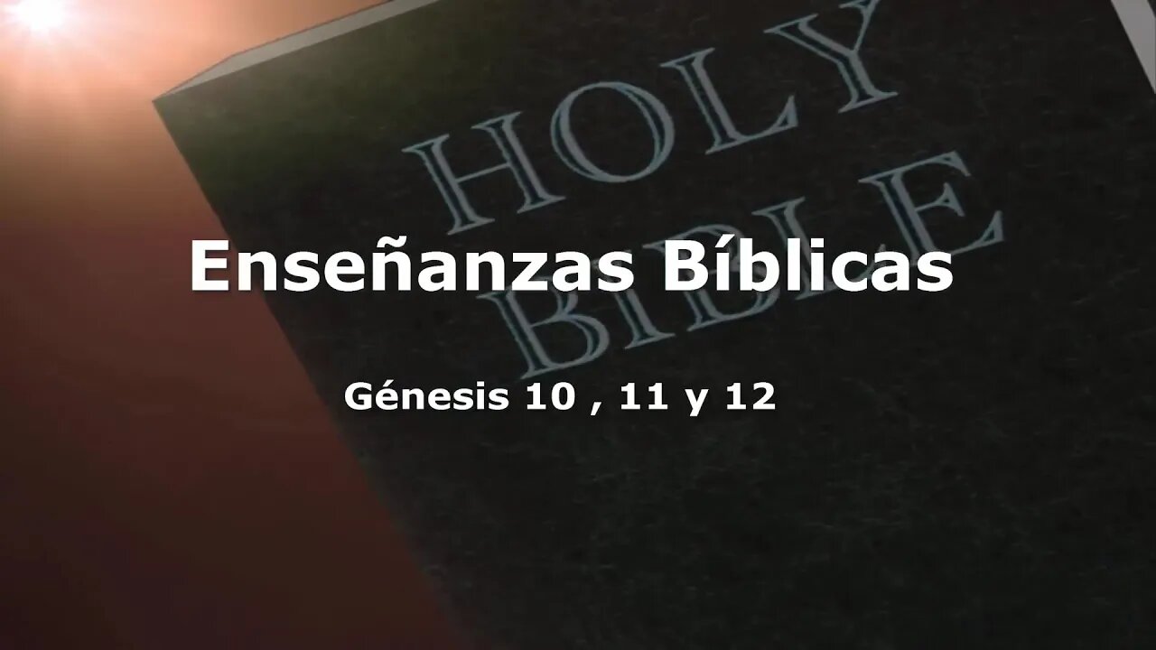 Genesis 10 y 11: Los Hijos de Noe - Babel - Los descendiente de Sem - EDGAR CRUZ MINISTRIES