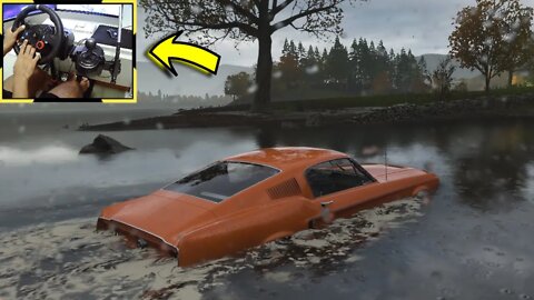 FORD MUSTANG GT 1968 Forza Horizon 4 gameplay Logitech g29