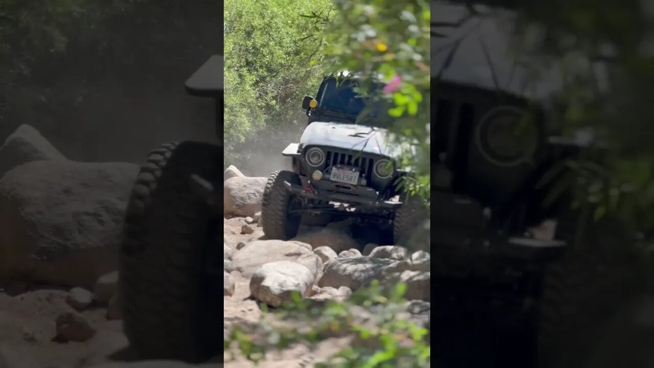 Jeep TJ Rock Crawling Big Bear 🐻