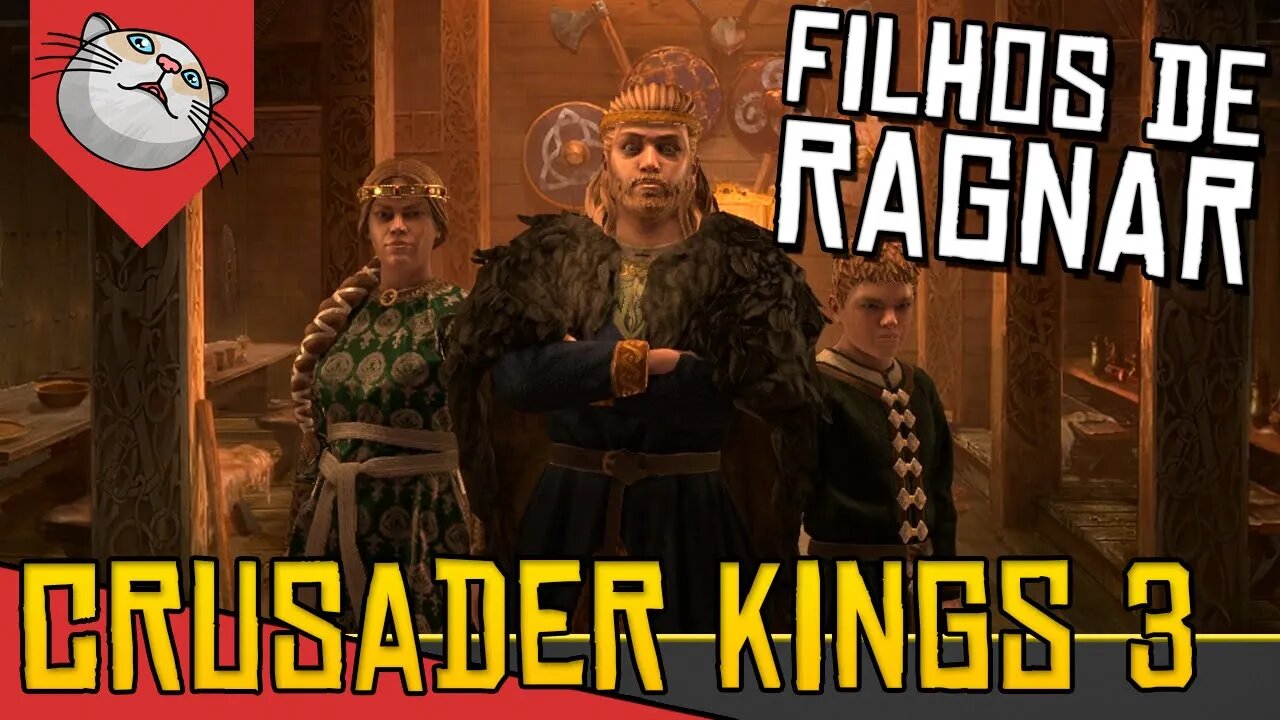 ODIN Vult! Para Valhalla! - Crusader Kings 3 The Northmen [Gameplay Português PT-BR]