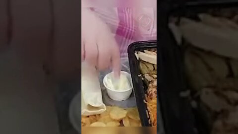 Foodie Beauty Using Her Fingers As Cutlery