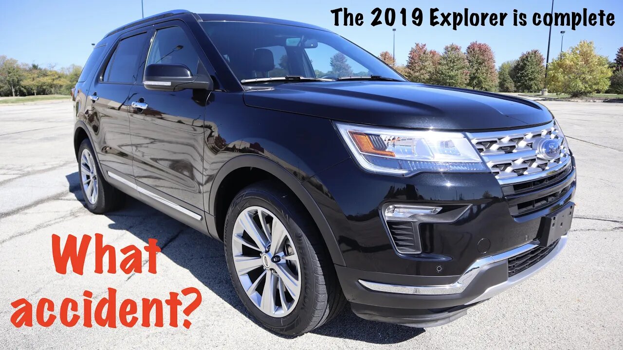 Finishing the 2019 Ford Explorer repair