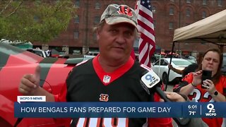 How Bengals fans prepared for game day