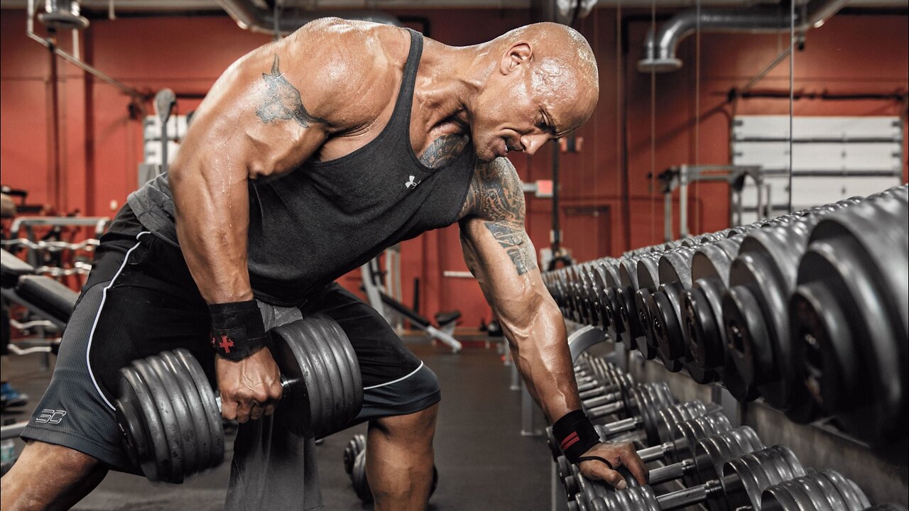 Workout Motivation Video 🔥 The Rock Gym Motivation & Never Give Up 🔥 No Excuses