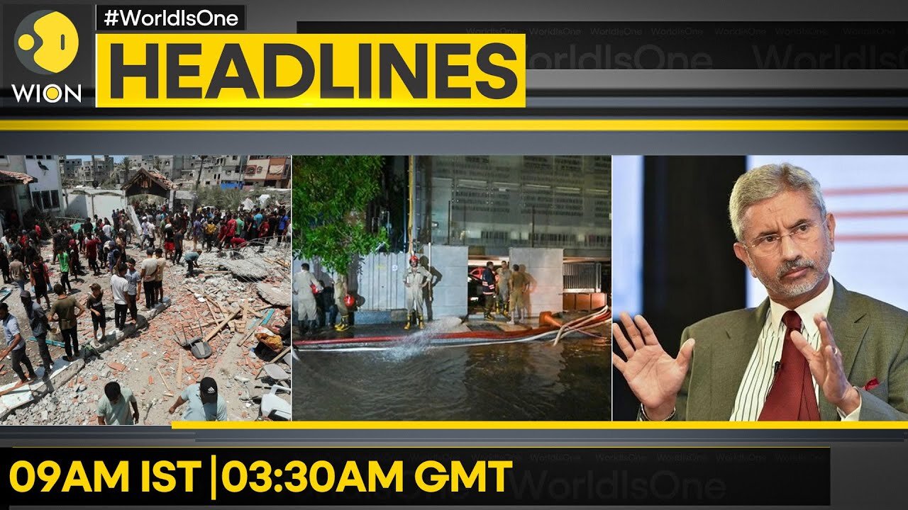 Israel strikes Central Gaza school | Israel: Rocket attack kills 12 | WION Headlines| RN ✅