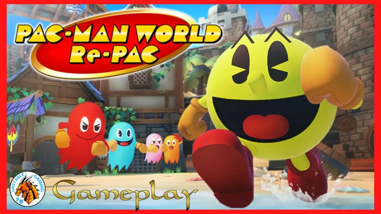 Pac Man World Re Pac - World One - Gameplay