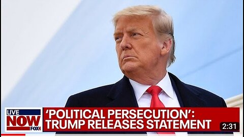 Donald Trump statement following indictment _ LiveNOw