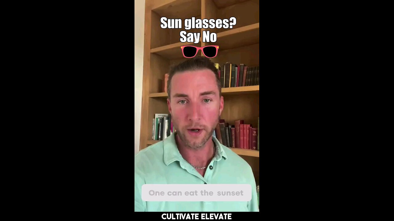 Sunglasses: 170,000,000,000$ Industry. Wonder why? Tips for eyesight healing: