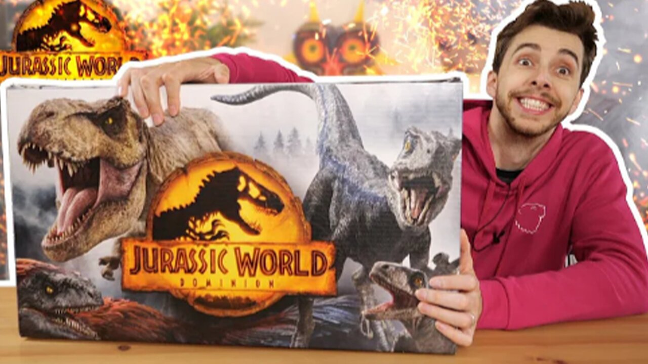 Giant Jurassic World Dominion Mystery Box!! - Review and Unboxing