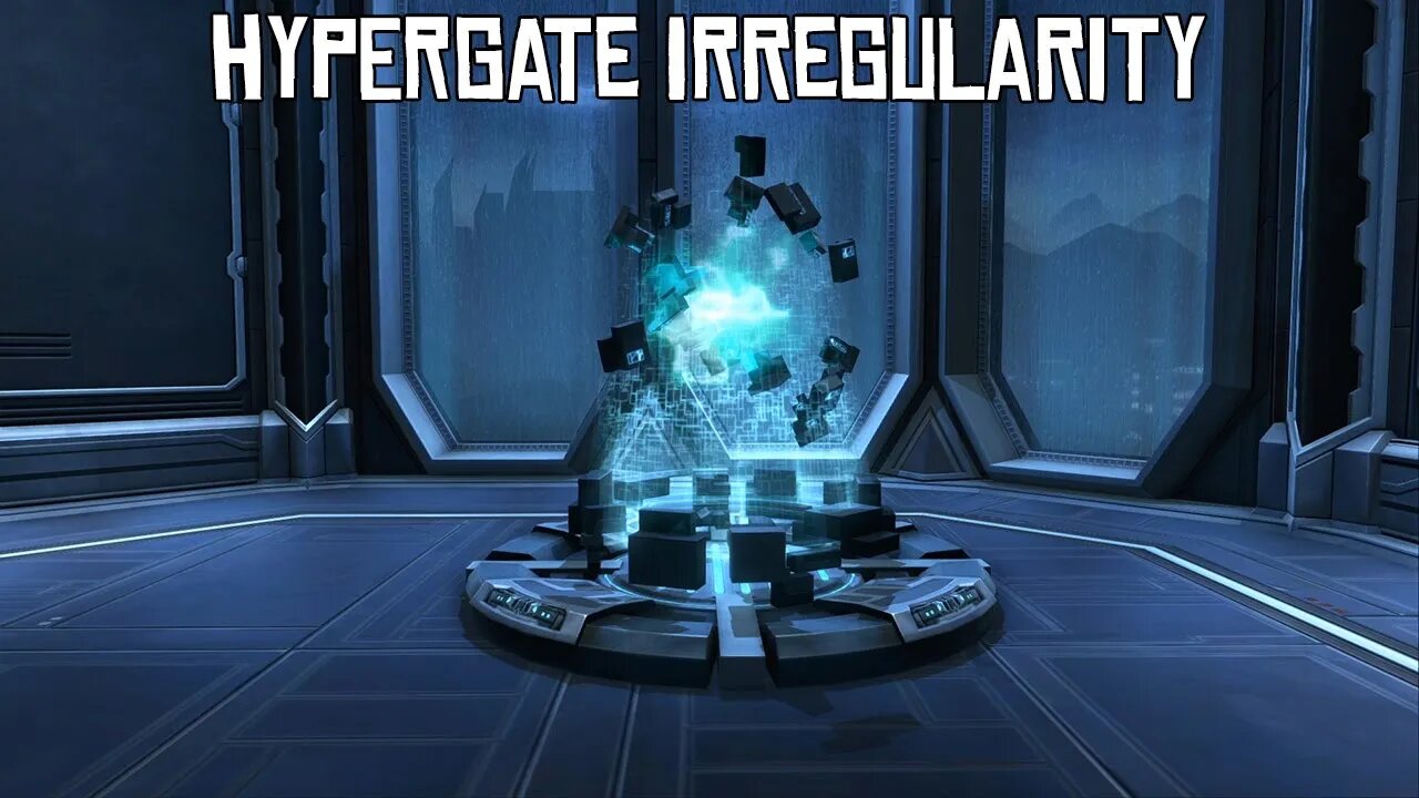 SWTOR Decoration - Hypergate Irregularity. Dromund Kaas Stronghold