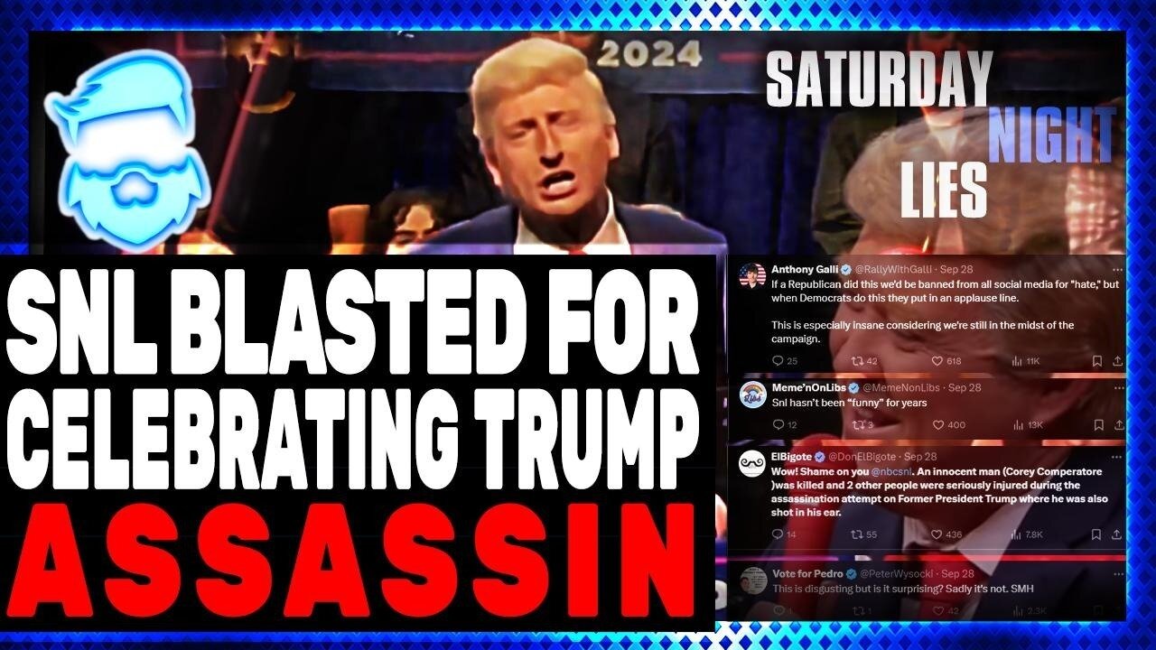 SNL BLASTED For Mocking Trump Assassination! These Ghouls Take No Blame & Laugh About Civilian Death