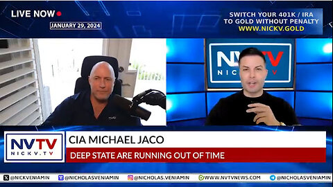 Michael Jaco Discusses Deep State Running Out Of Time with Nicholas Veniamin