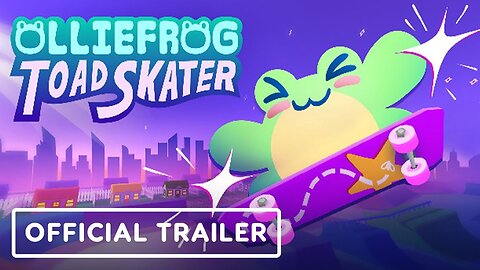 Olliefrog Toad Skater - Official Gameplay Trailer | Guerrilla Collective 2023 Showcase