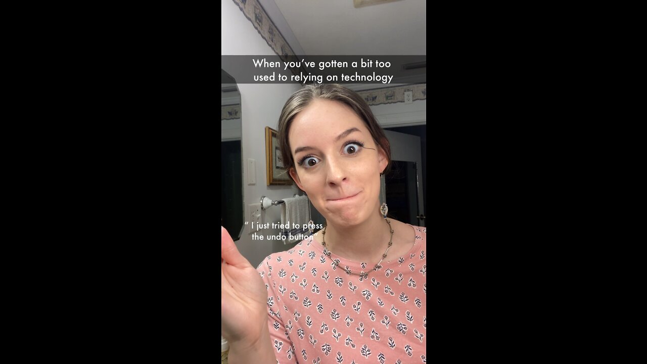 When You’ve Gotten a Bit too Used to Relying on Technology