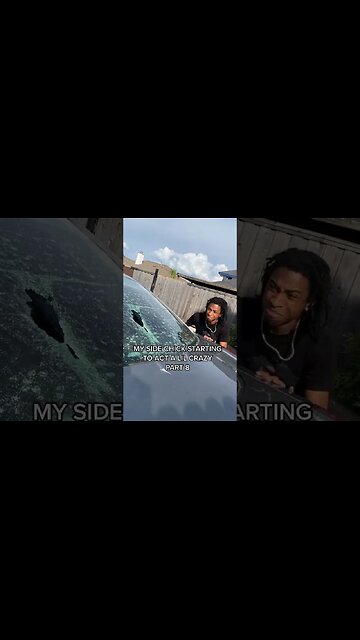 That time my crazy chick bust my car windows