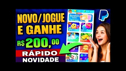 ✅😧 NOVO APP PAGANDO ATÉ R$200,00 DOLARES PRA VOCÊ JOGAR - APLICATIVO PRA GANHA DINHEIRO