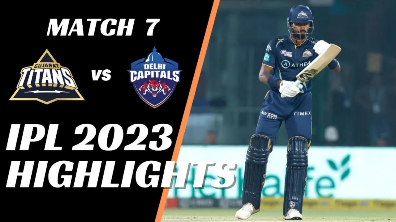 IPL 2023 Match 7 full Highlights shorturl.at/glT89| Delhi Capitals vs Gujarat Titans