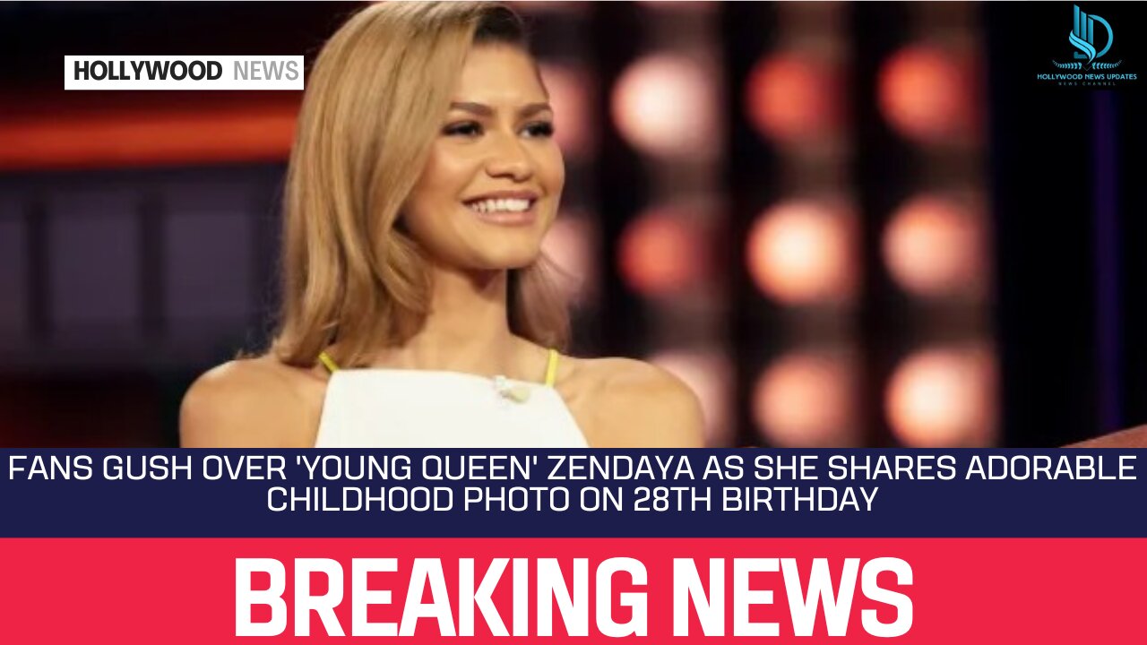 Fans Gush Over 'Young Queen' Zendaya as She Shares Adorable Childhood Photo on 28th Birthday