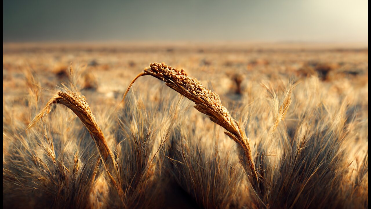 God's Withered and Dried-up Barley Harvest Pointing to the Date of the RAPTURE of the Church!