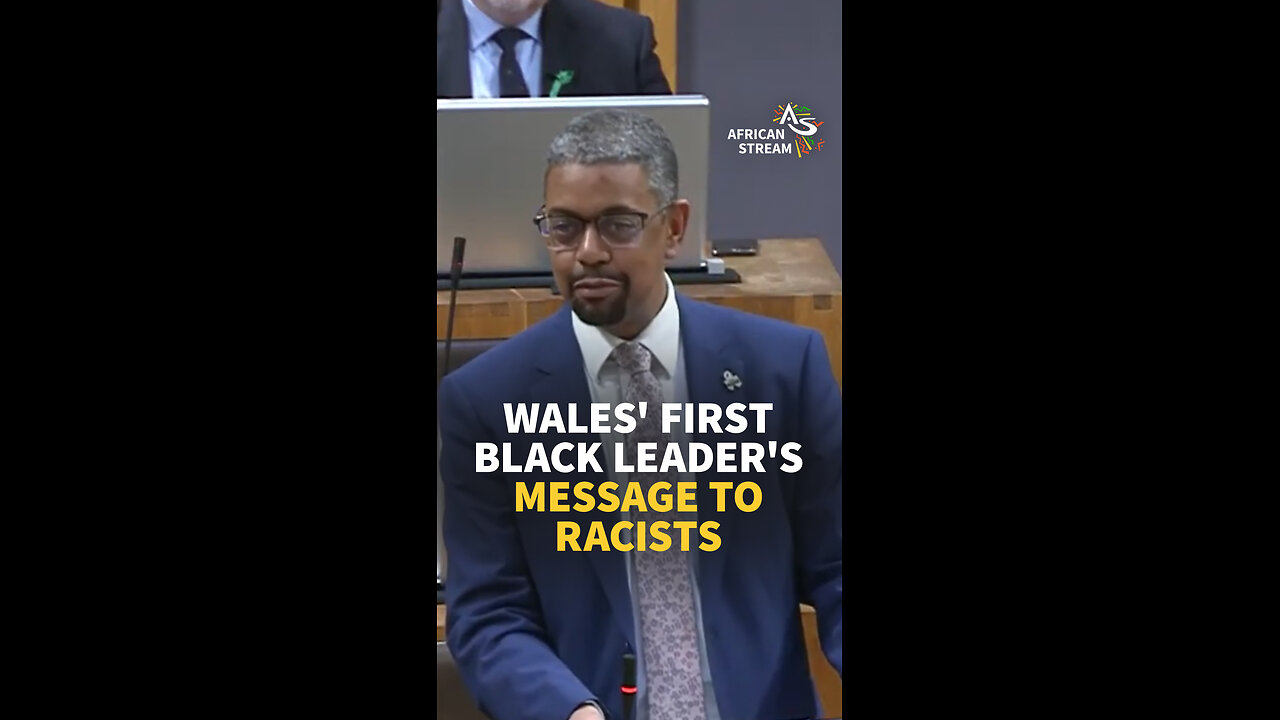 WALES' FIRST BLACK LEADER'S MESSAGE TO RACISTS