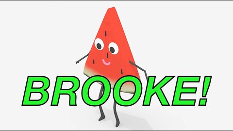 Happy Birthday BROOKE! - WATERMELON Birthday Song