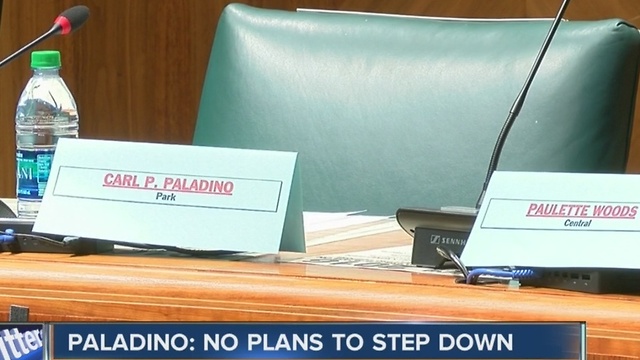 Carl Paladino has no plans to step down