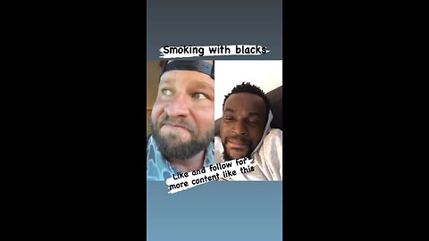 Smoking with black people