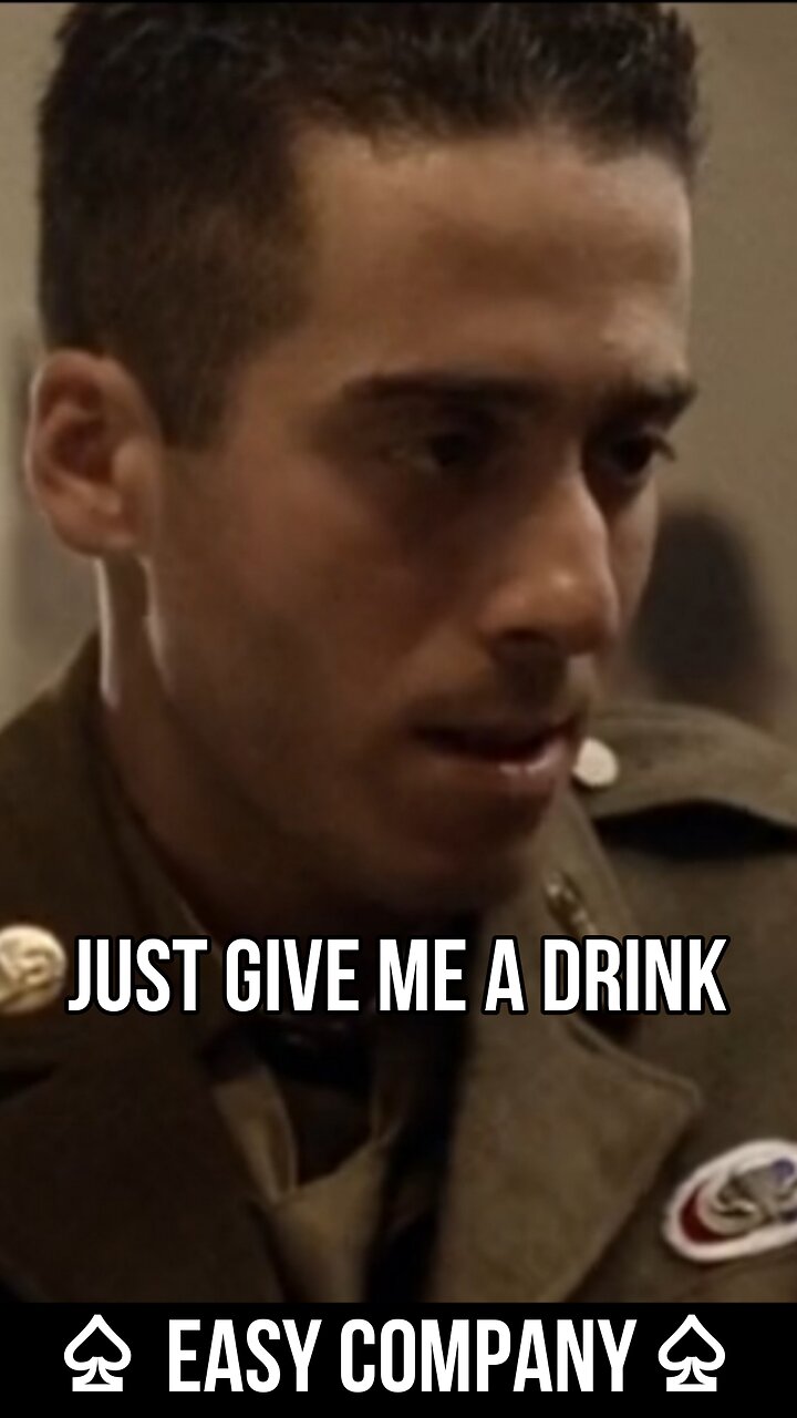 Band of Brothers - give me a drink Luz #ww2 #wwii #bandofbrothers #easycompany