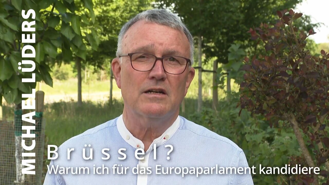 Brüssel? - Warum ich für das Europaparlament kandidiere. - Michael Lüders