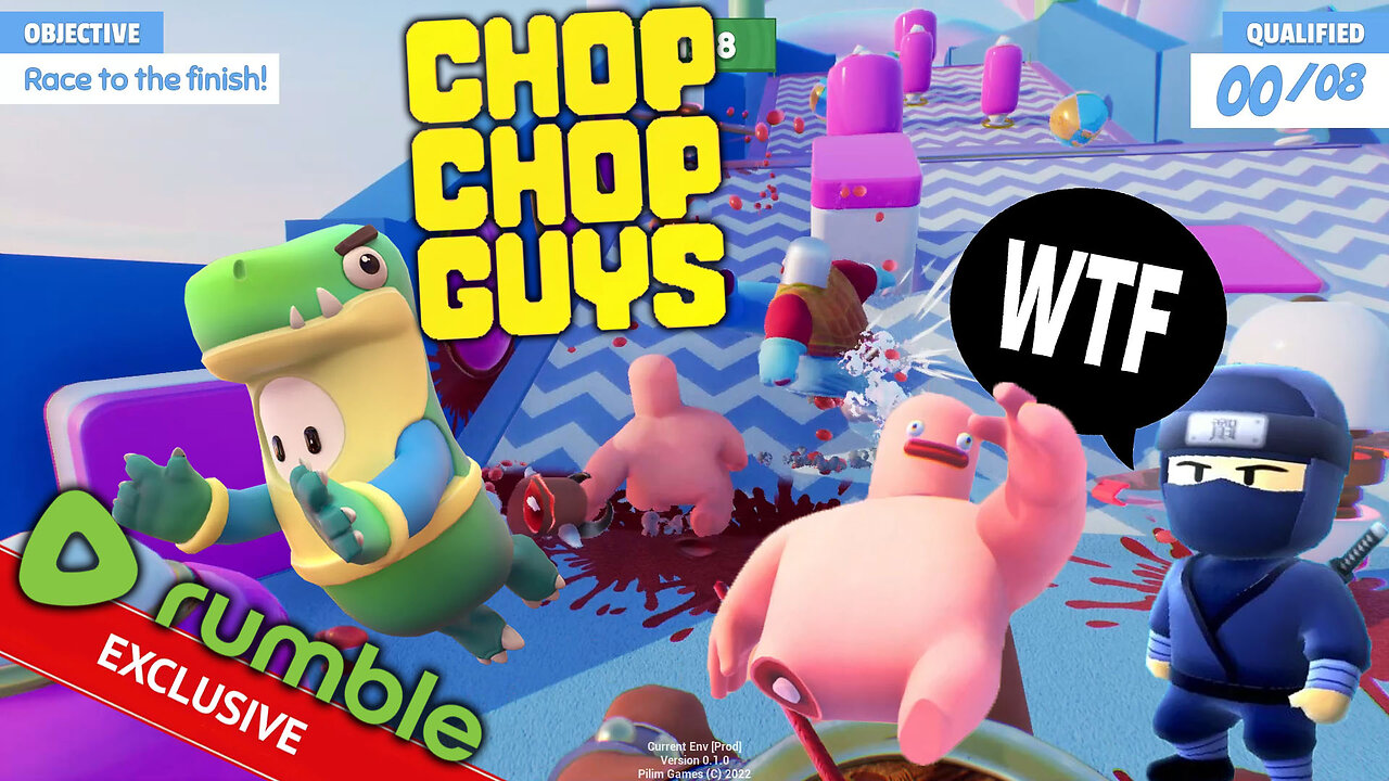 We have Fall Guys, Stumble Guys, & now...Chop Chop Guys! (Rumble Exclusive)