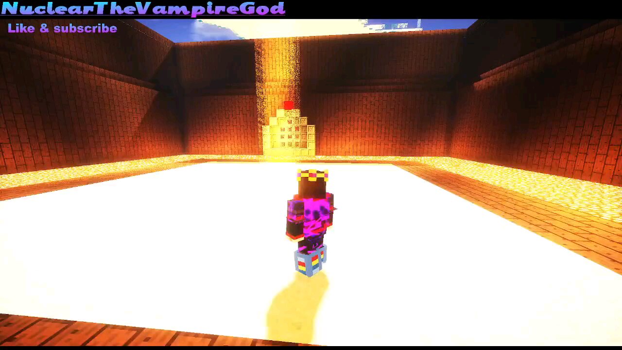 Minecraft mob battle nuclear Joestar vs emperor scorpion