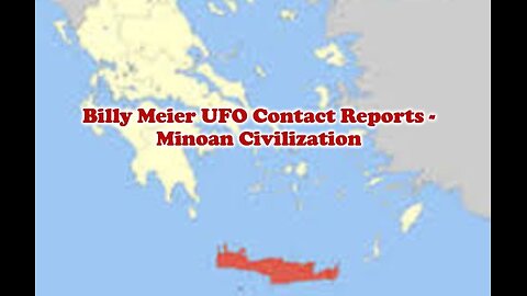 Billy Meier UFO Contact Reports - Minoan Civilization