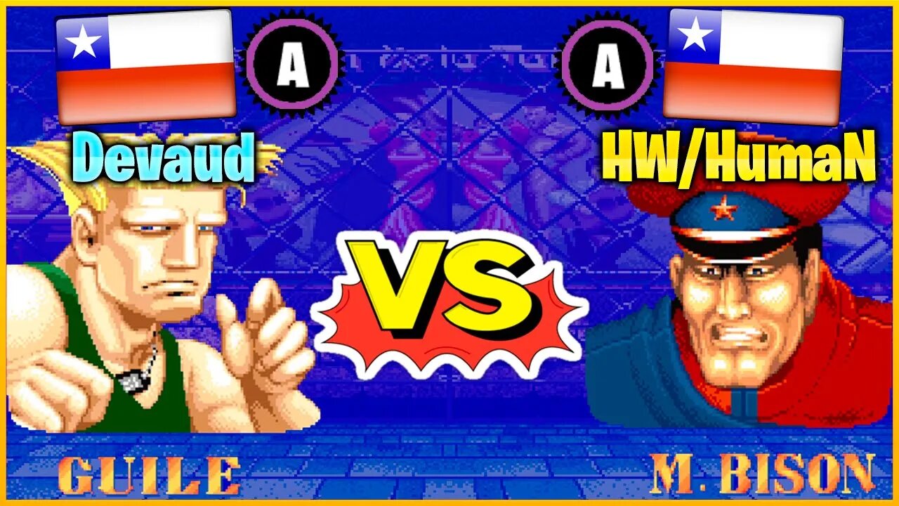 Street Fighter II': Champion Edition (Devaud Vs. HW/HumaN) [Chile Vs. Chile]