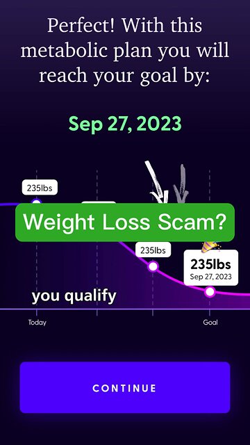 Weight Loss Scam?