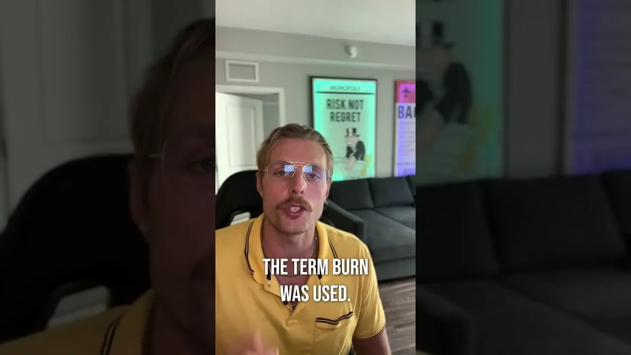 What is a token burn in crypto